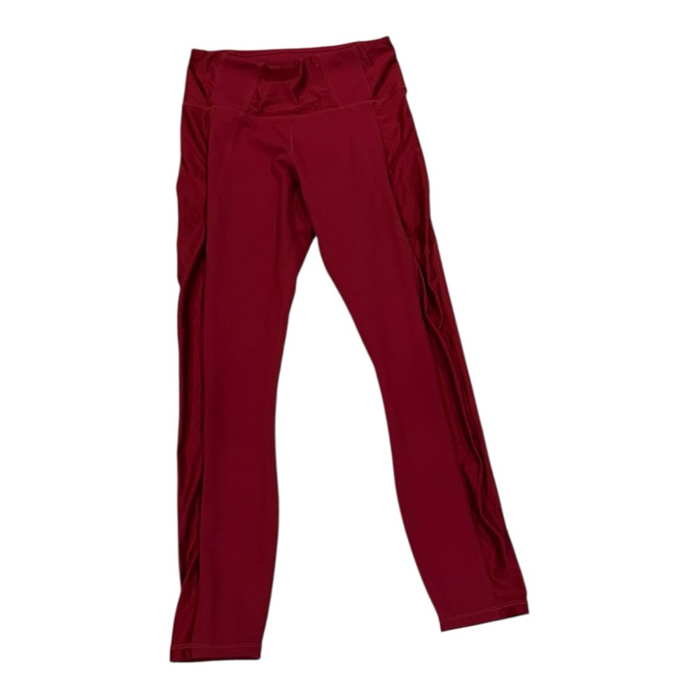 Fabletics Burgundy POWERHOLD ‎ Leggings